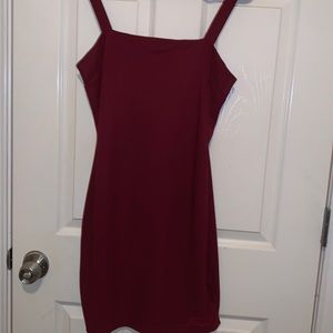 Cute maroon dress